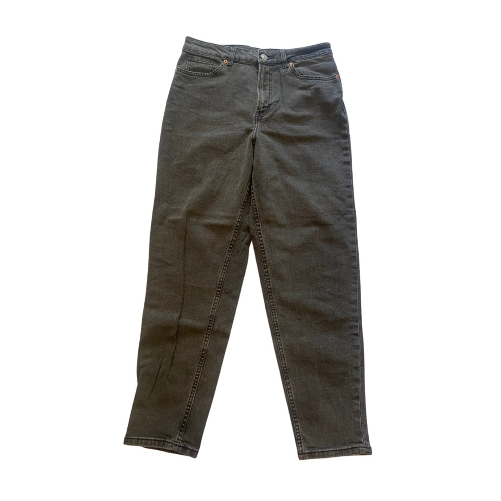 Divided Women's Straight Leg Jeans - Dark Gray